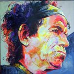 keith richards 120 x 120cm 20170831