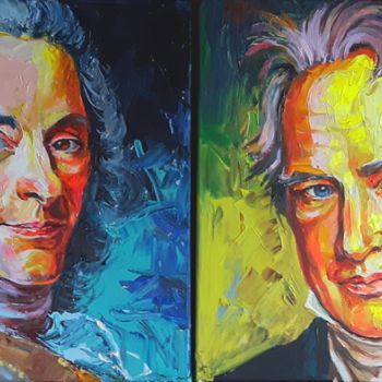 voltaire a von humboldt je 40 x 40cm 20170505